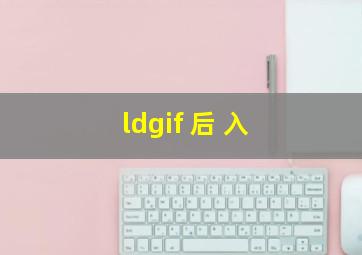 ldgif 后 入